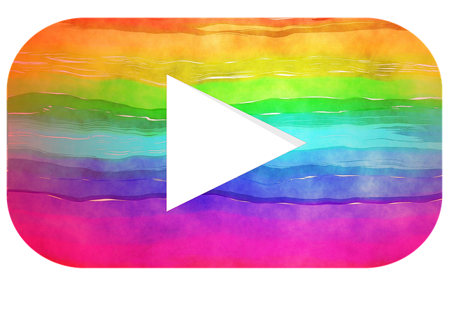 Platzhalter-Bild der Plattform YouTube in Regenbogenfarben